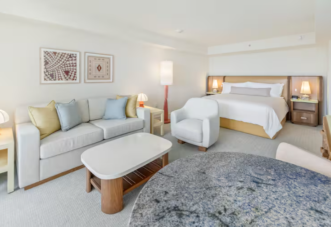 LXR DELUXE ROOM PARTIAL OCEAN VIEW TWO DOUBLE BEDS 