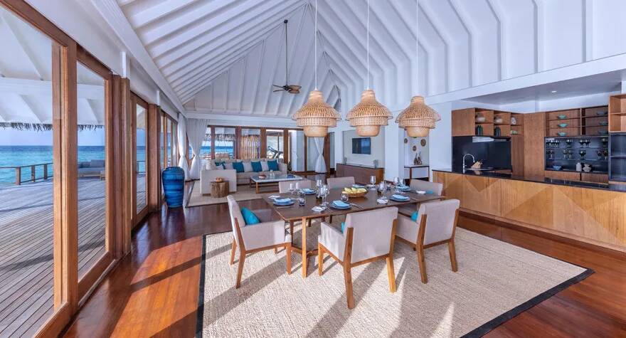 TWO BEDROOM SUNSET OVERWATER POOL RESIDENCE