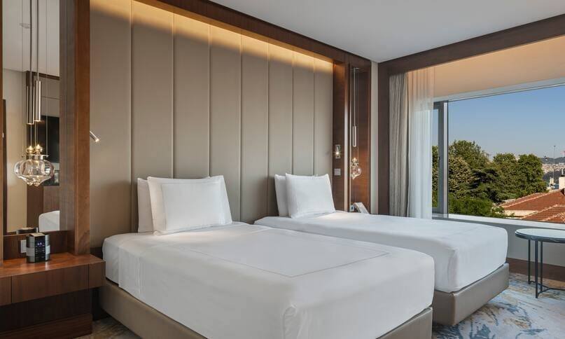 Twin Deluxe Partial Bosphorus View