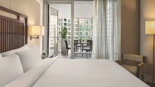 ONE BEDROOM DELUXE SUITE WITH BALCONY 