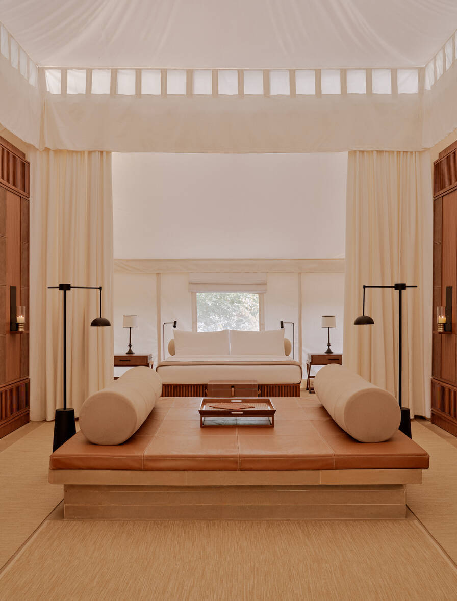 Tented Pool Pavilion 