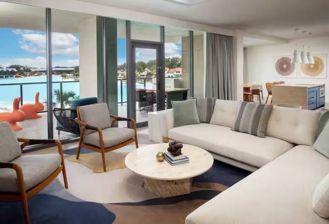 CONRAD THREE BEDROOM SUITE  TWO KING TWO QUEEN BEDS