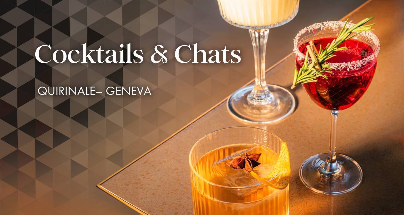 Cocktails & Chats at Quirinale
