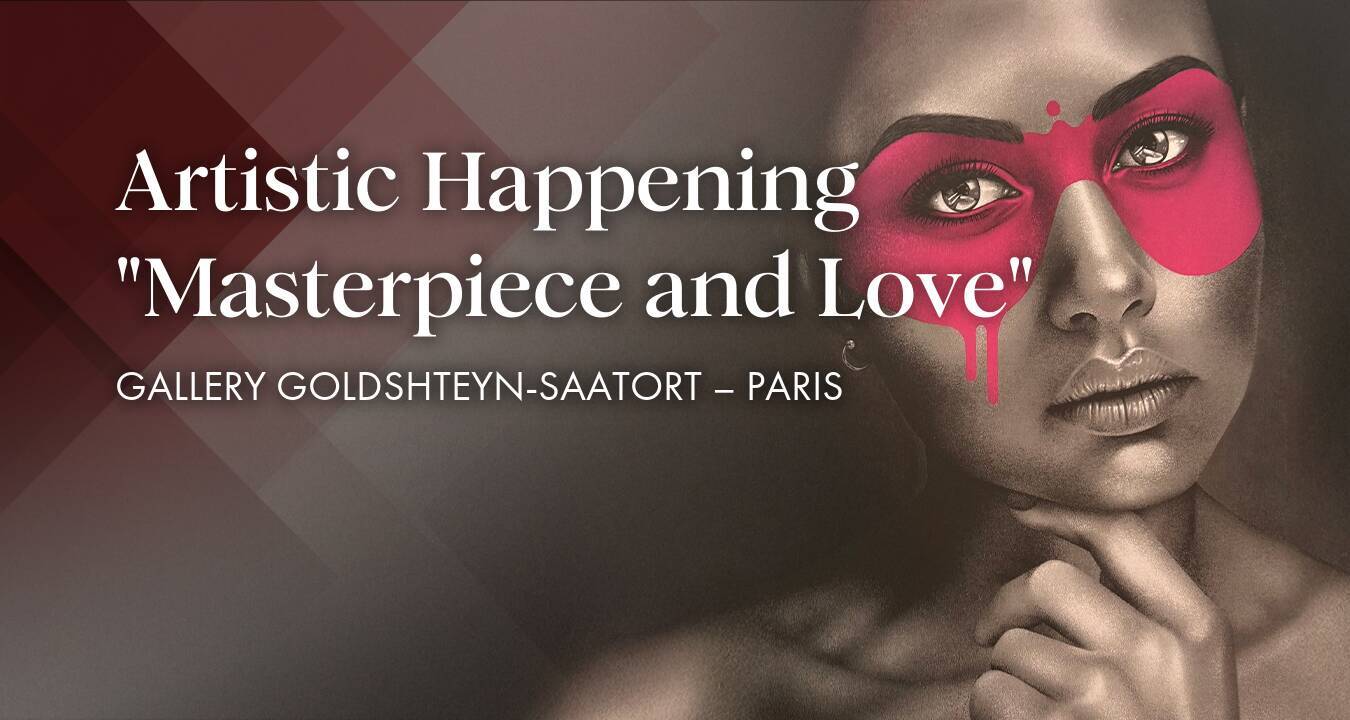 Artistic Happening "Masterpiece and Love" at Gallery Goldshteyn-Saatort