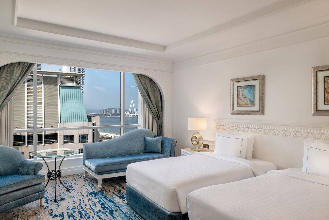 Tower Partial Sea View, Twin Room