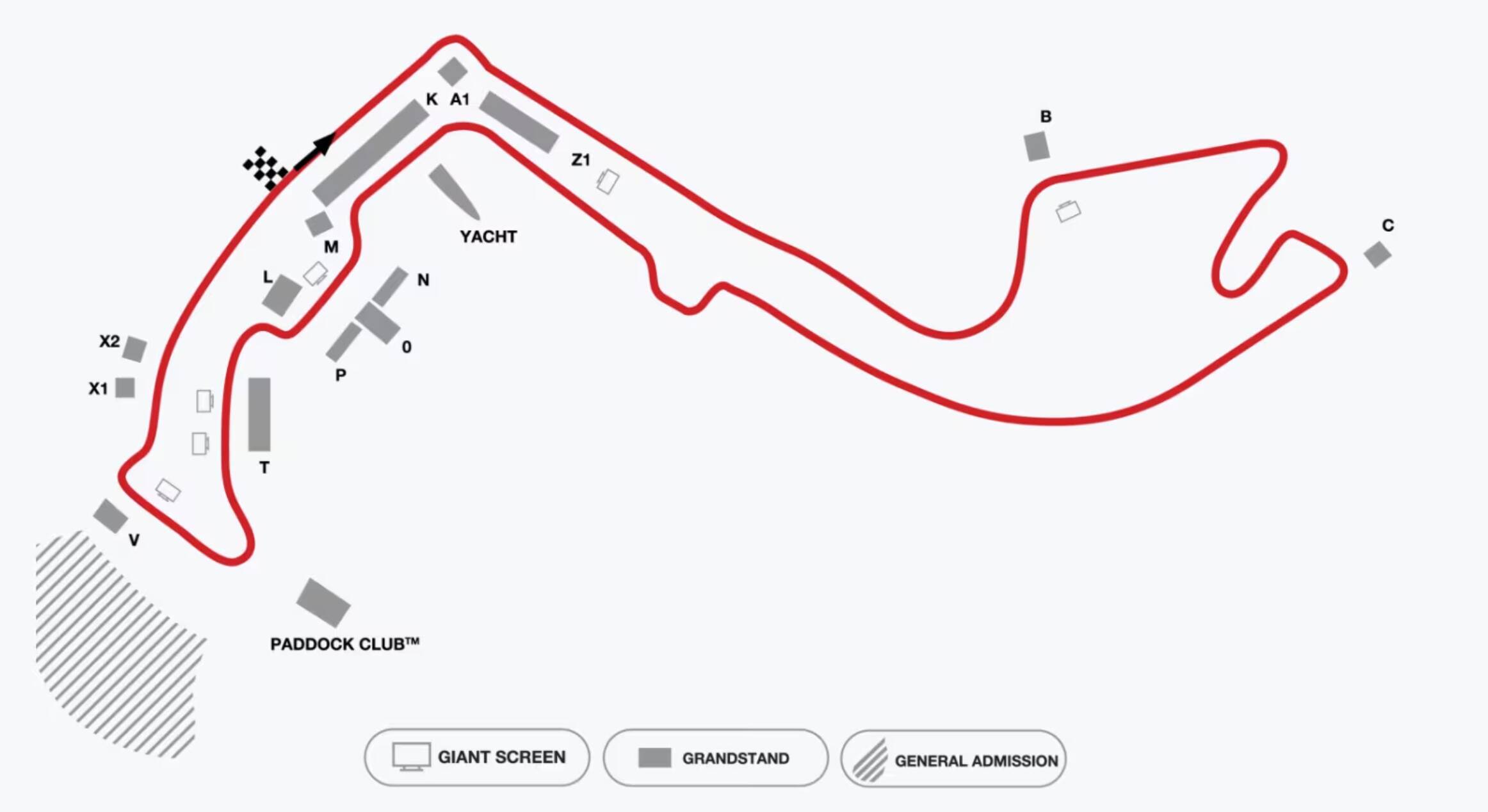 F1 Monaco 2026 - Grandstand