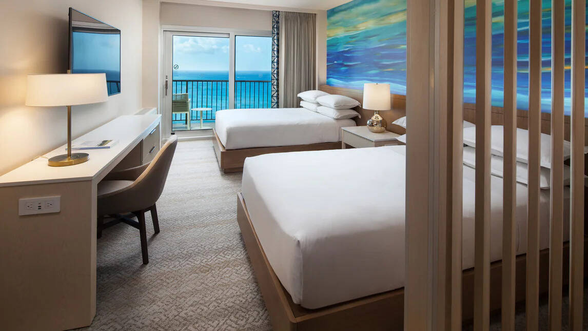 PENTHOUSE OCEANFRONT FL28-31 TWO DOUBLE BED