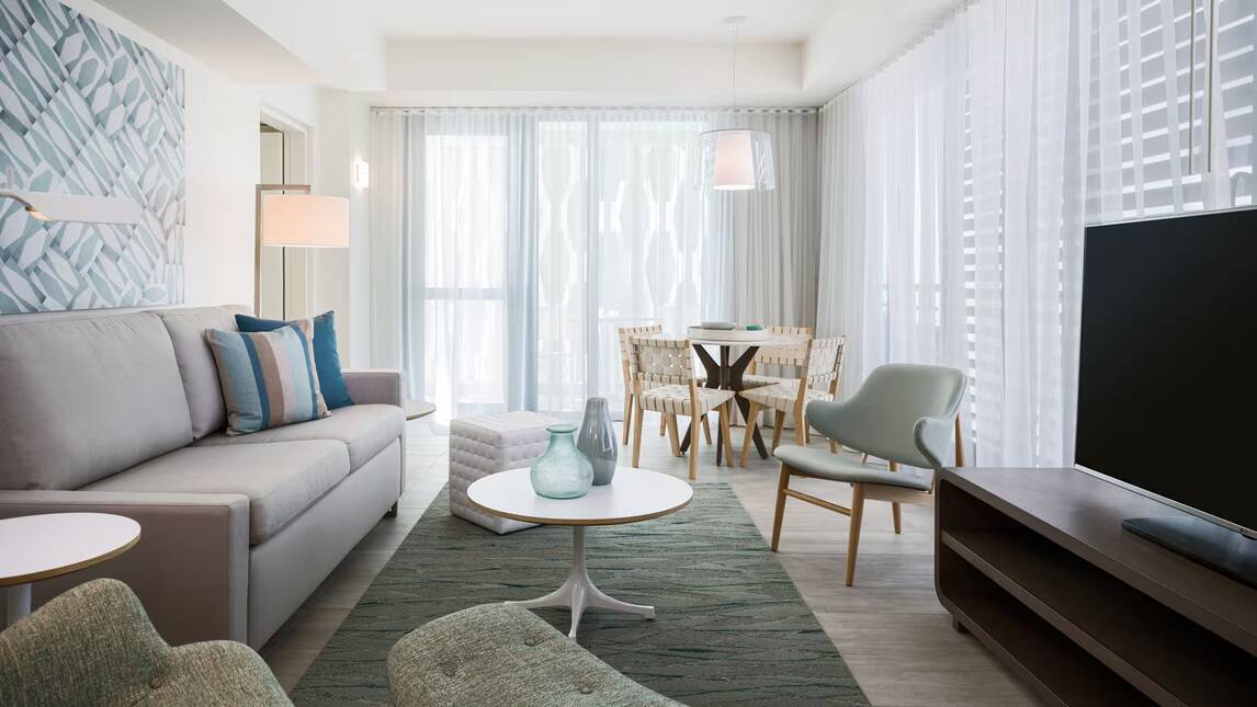 One Bedroom Suite King Sofa bed Ocean view  Balcony