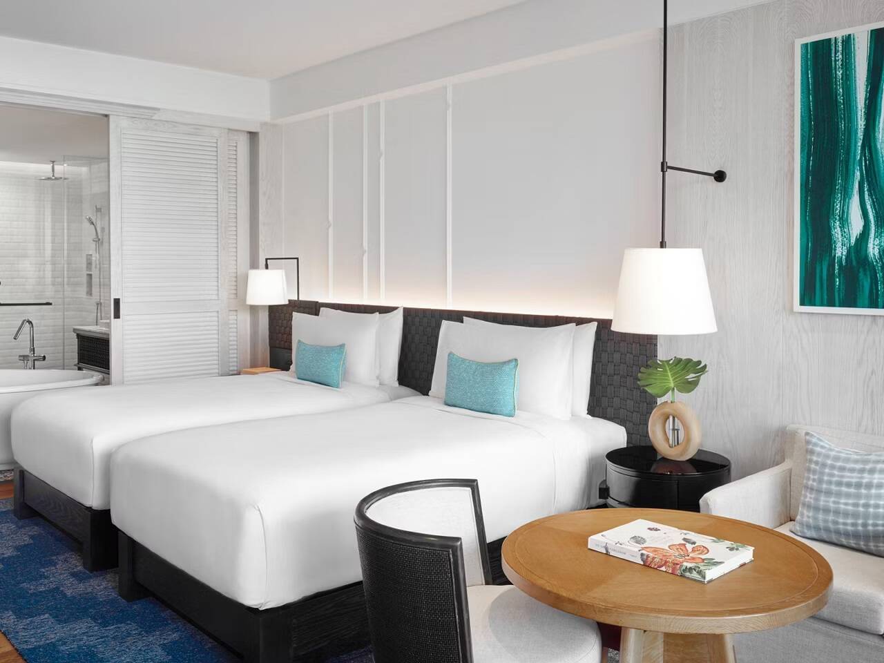 Two Twin Essential Garden View