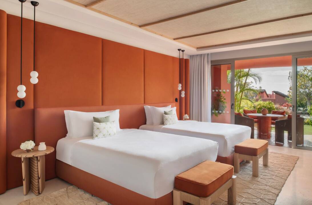 Retreat Family Room Two Double Sofa Bed Garden View Terrace