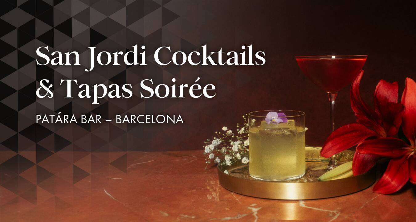 San Jordi Cocktails & Tapas Soirée at Patára Bar