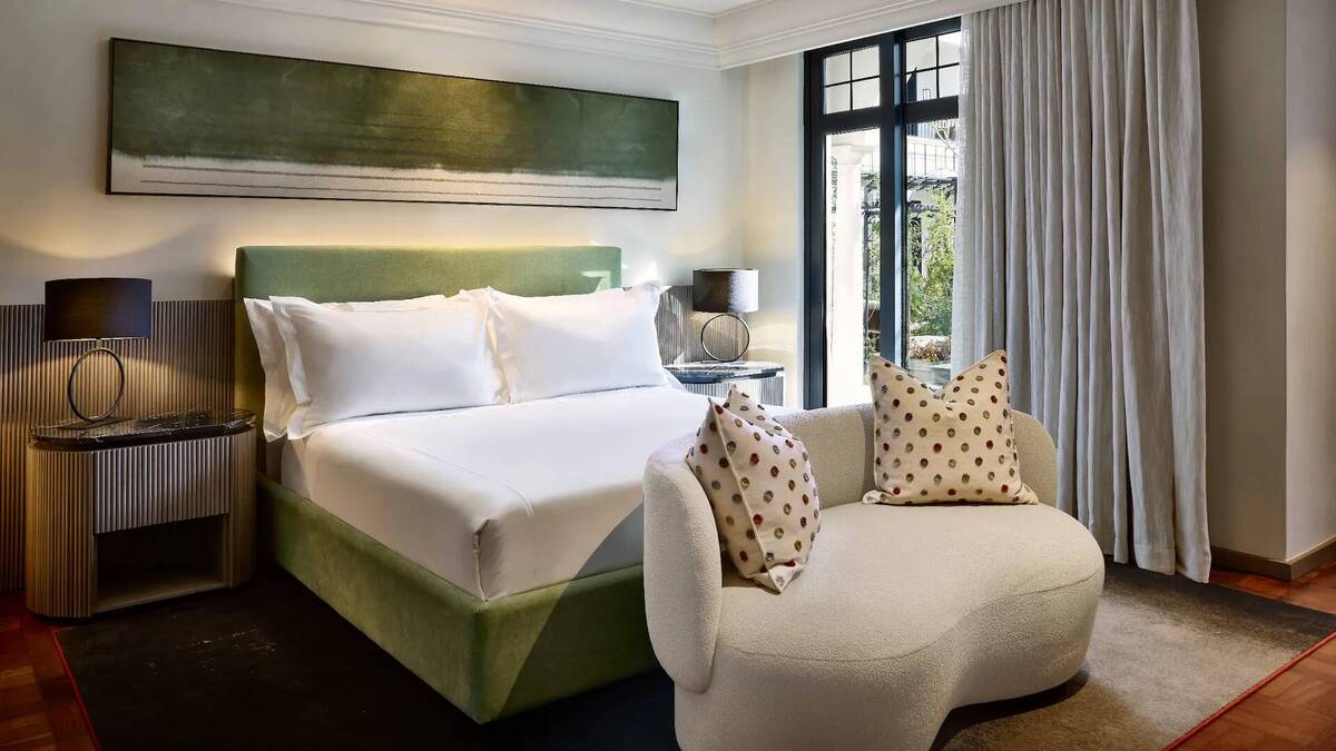 One King Bed Pool View Room