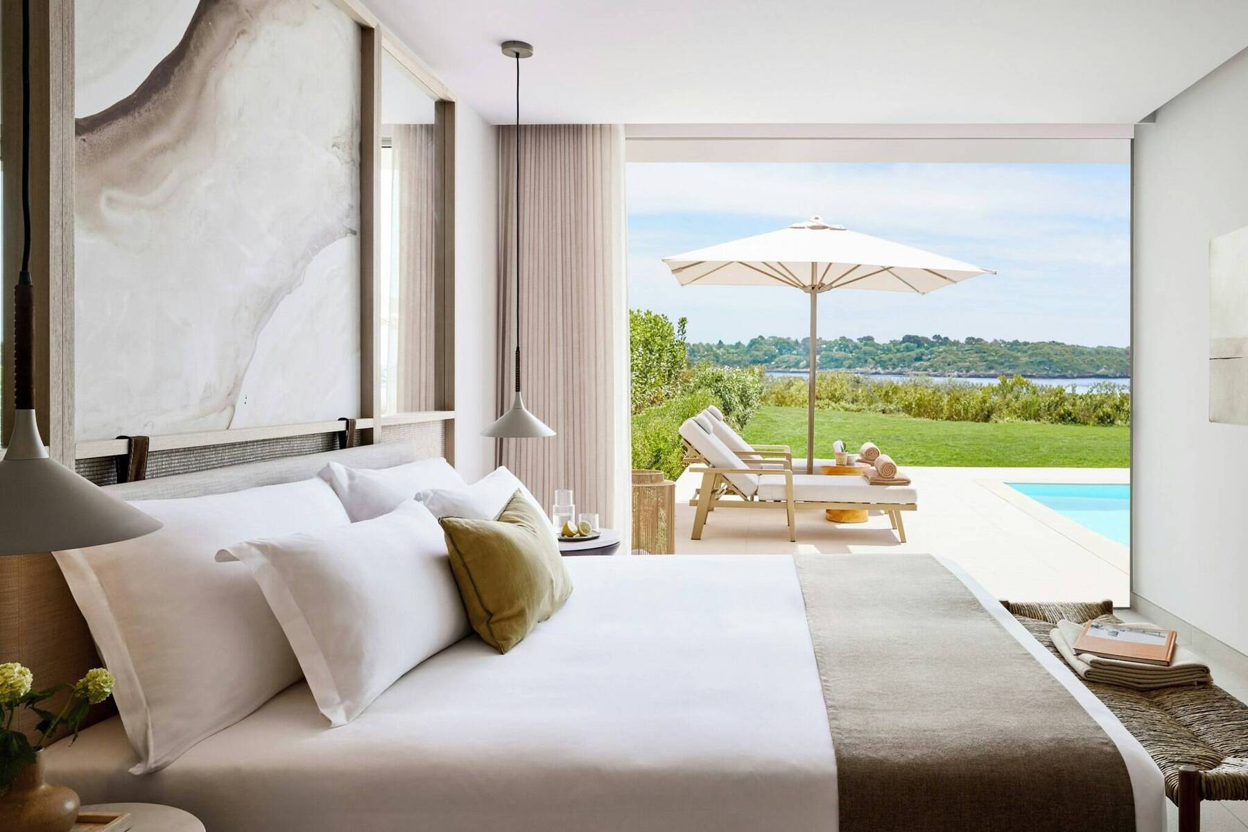 Deluxe Two Bedroom Residence Private Pool Front Coastal View