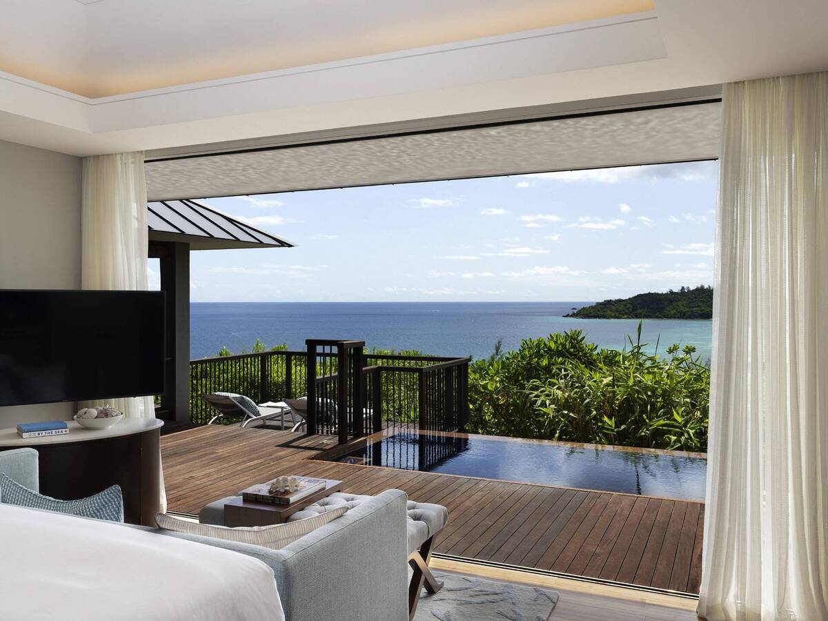Ocean View Pool Villa - Double