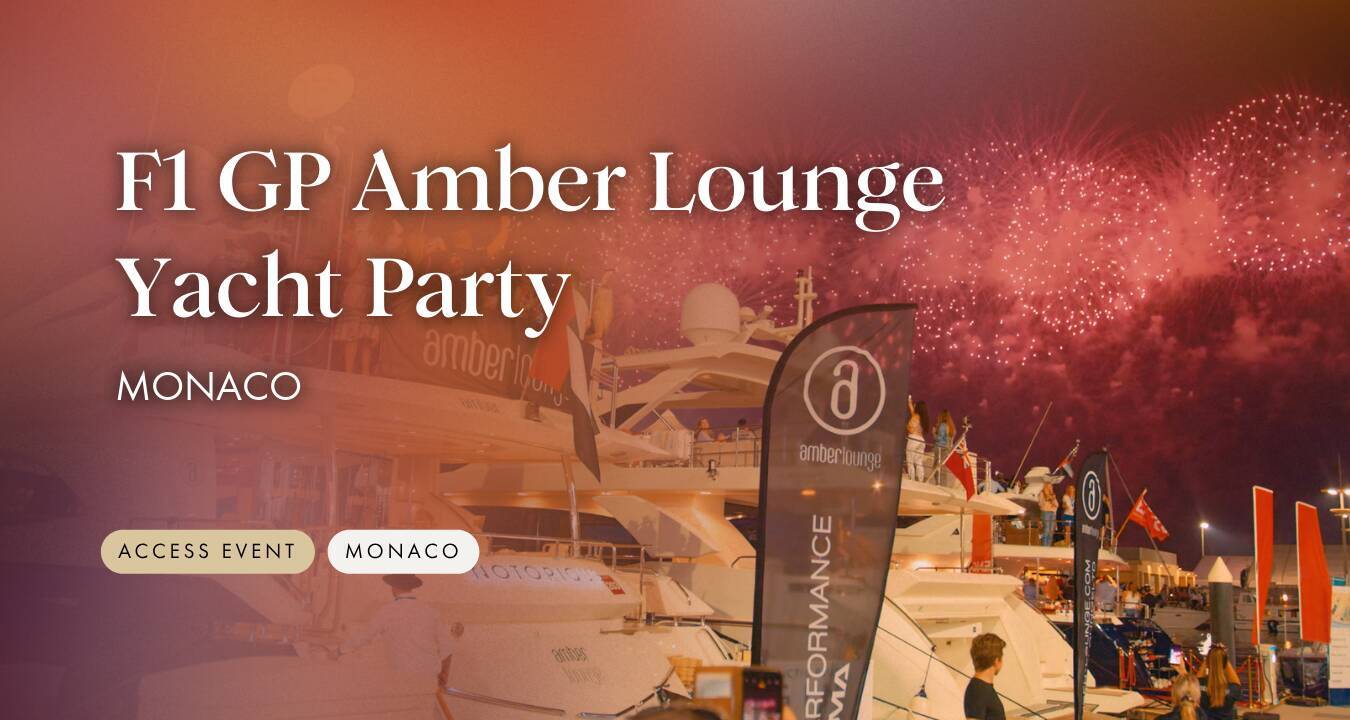 F1 GP Amber Lounge Yacht Party