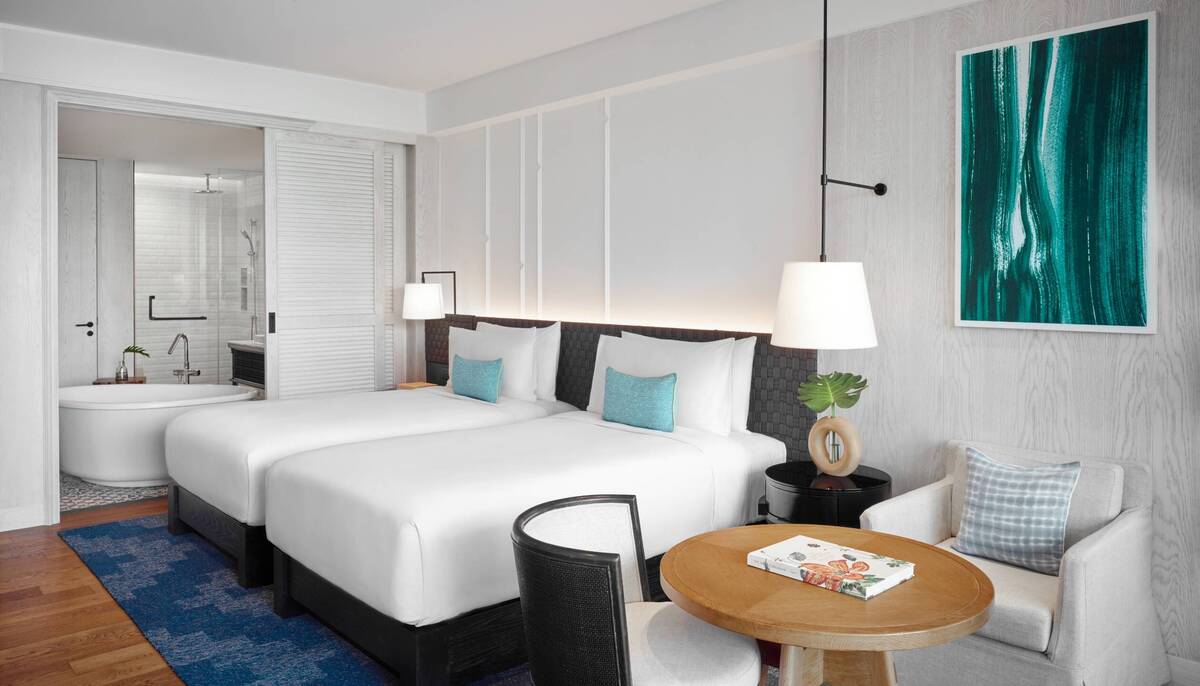 Two twin Essential Pool Access Resort View Room