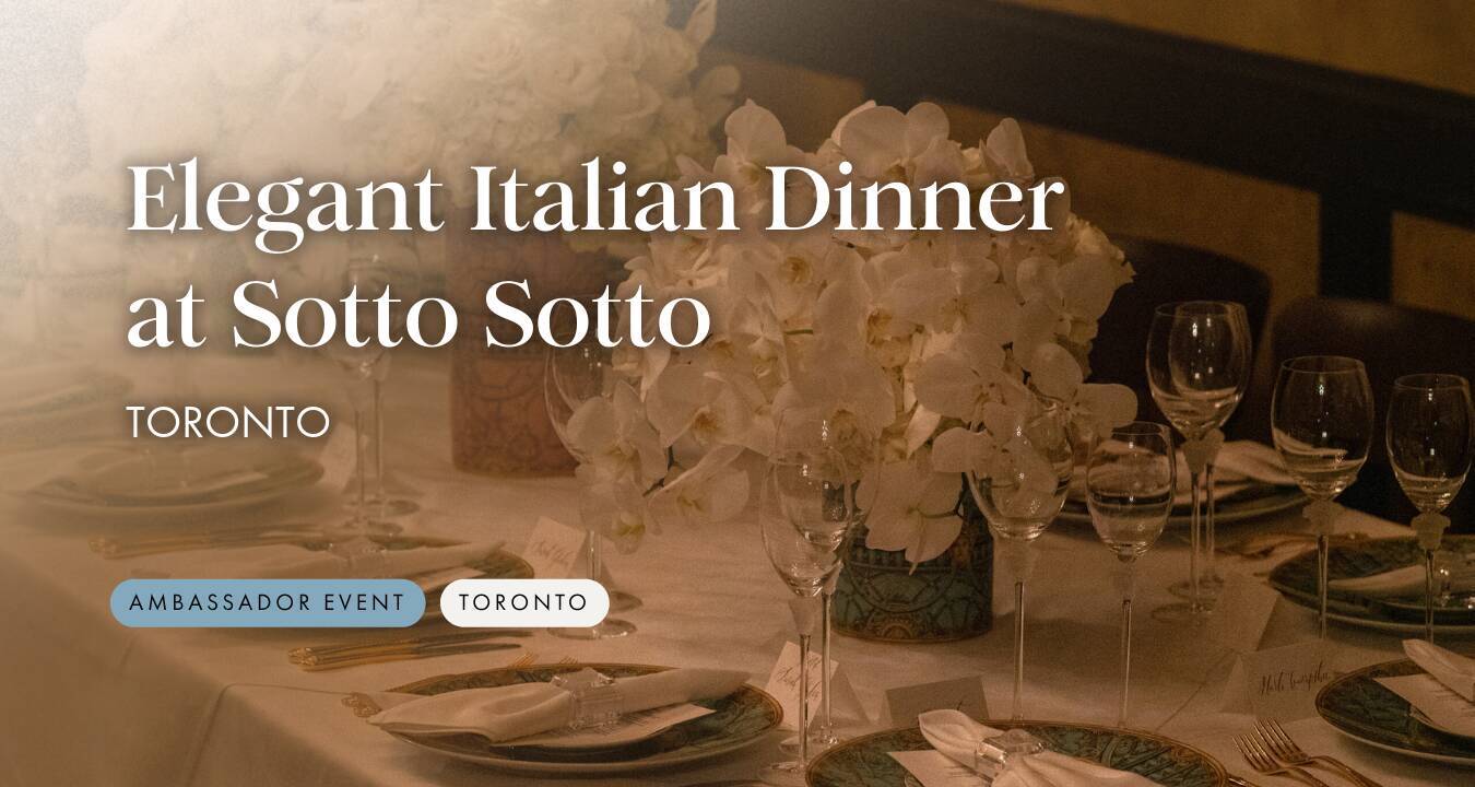 Elegant Italian Dinner at Sotto Sotto