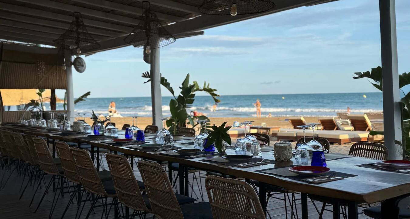 Lunch & Beach Sunset at Nomada Beach Club