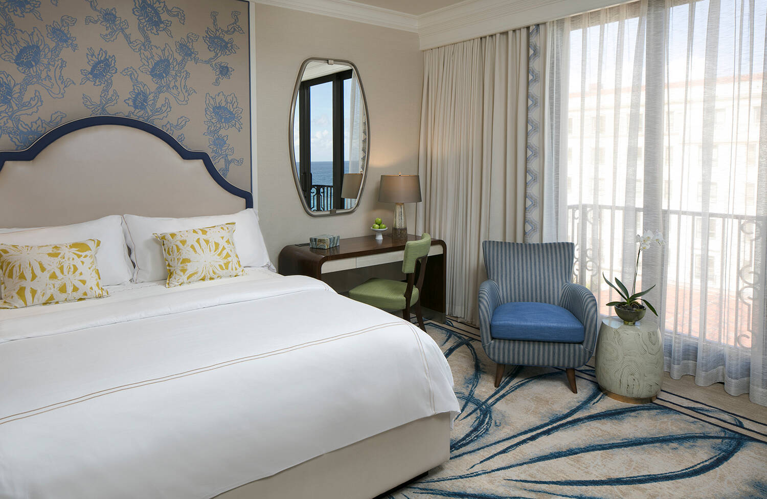 Premium King Room with Partial Ocean View