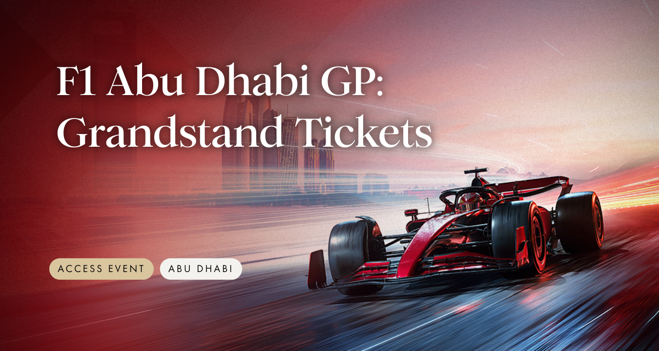 F1 Abu Dhabi GP: Grandstand Tickets