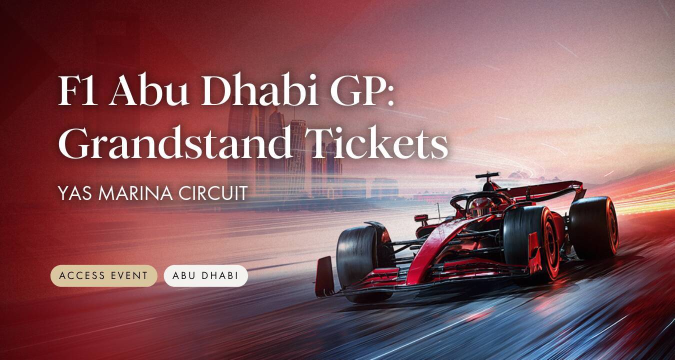F1 Abu Dhabi GP: Grandstand Tickets
