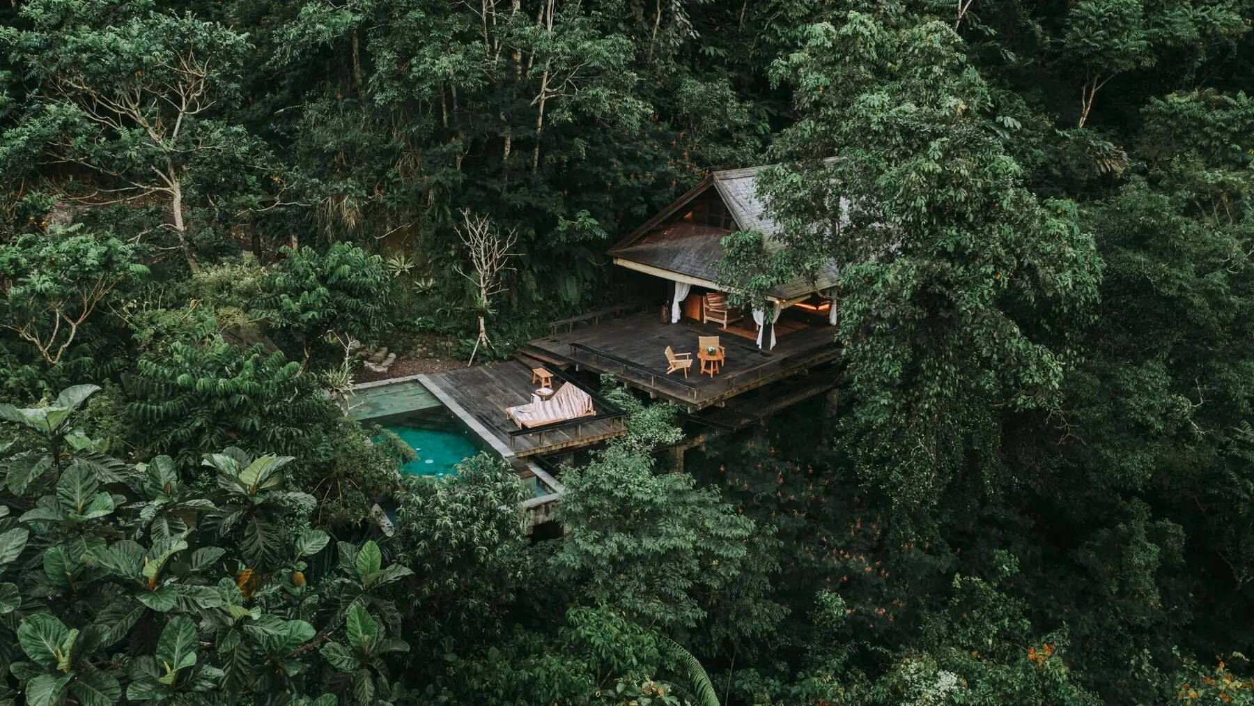 ABOVE THE WATERFALL POOL BALE