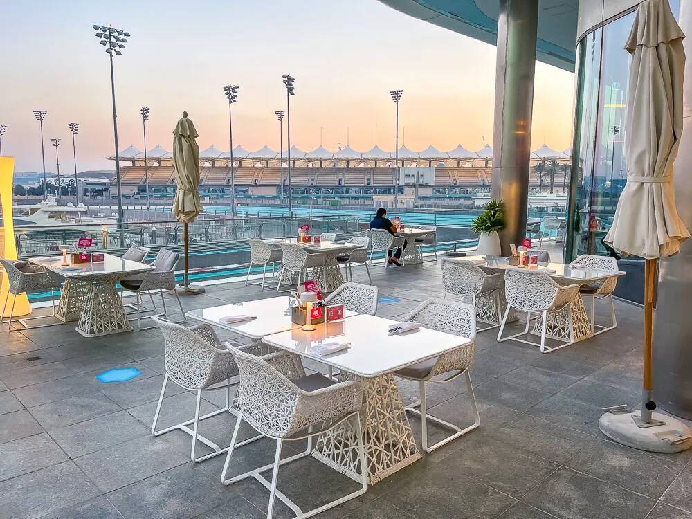 F1 Abu Dhabi GP: Sky Bridge Terrace