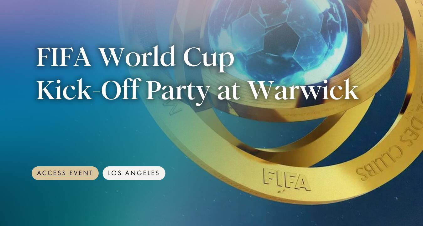 FIFA World Cup Kick-Off Party at Warwick
