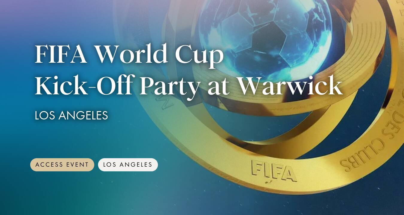 FIFA World Cup Kick-Off Party at Warwick