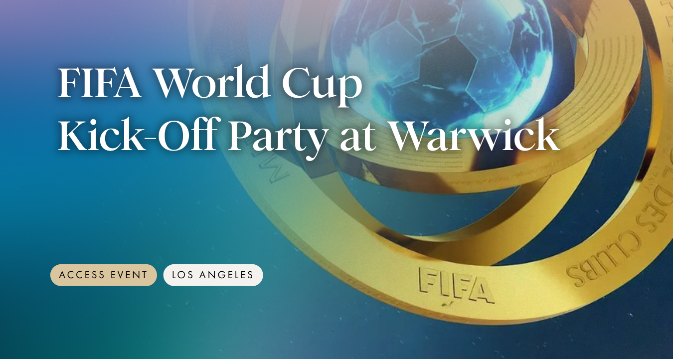 FIFA World Cup Kick-Off Party at Warwick