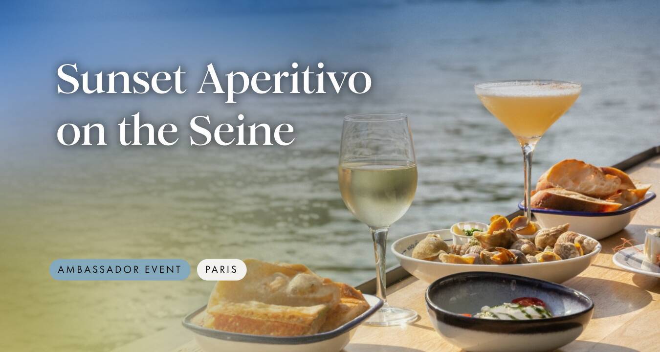 Sunset Aperitivo on the Seine