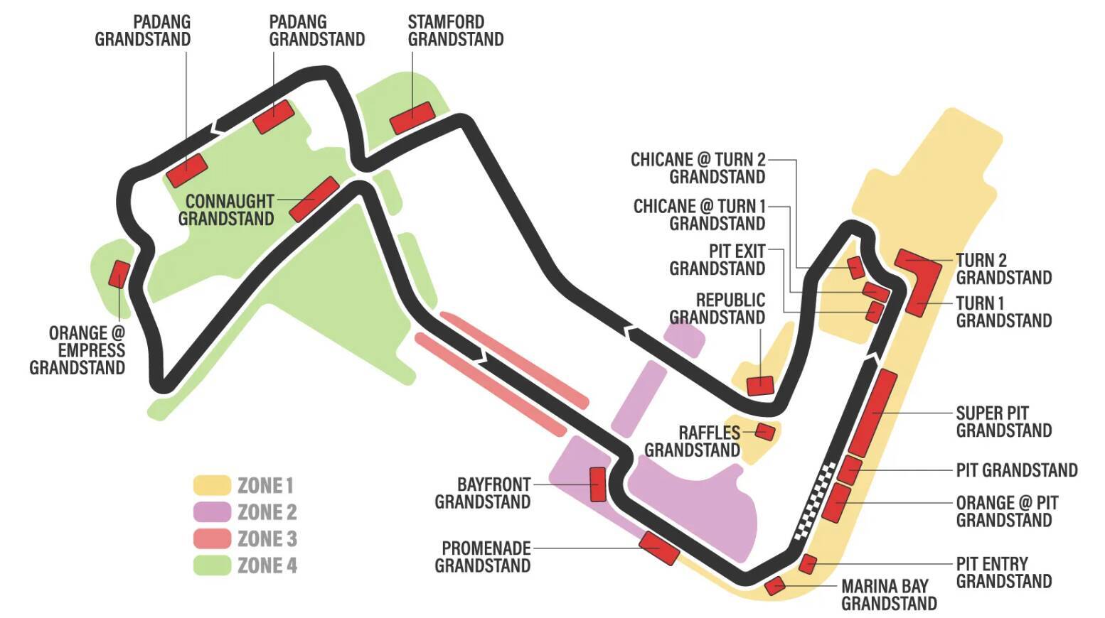 F1 Singapore GP: Grandstand Tickets