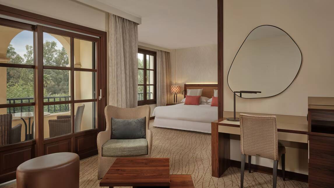 Junior Suite, Sofa Bed, Golf or Pool View, Balcony