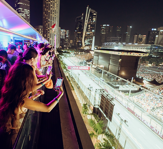 F1 Singapore GP: National Gallery VIP Terrace