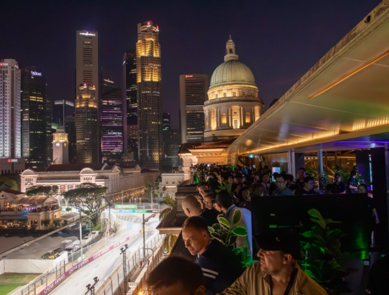 F1 Singapore GP: National Gallery VIP Terrace