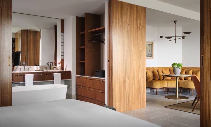 King Deluxe One Bedroom Suite with Balcony