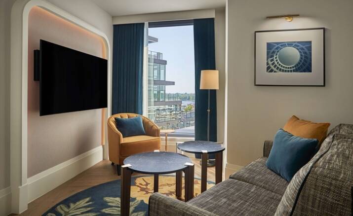 Partial River View One Bedroom Suite