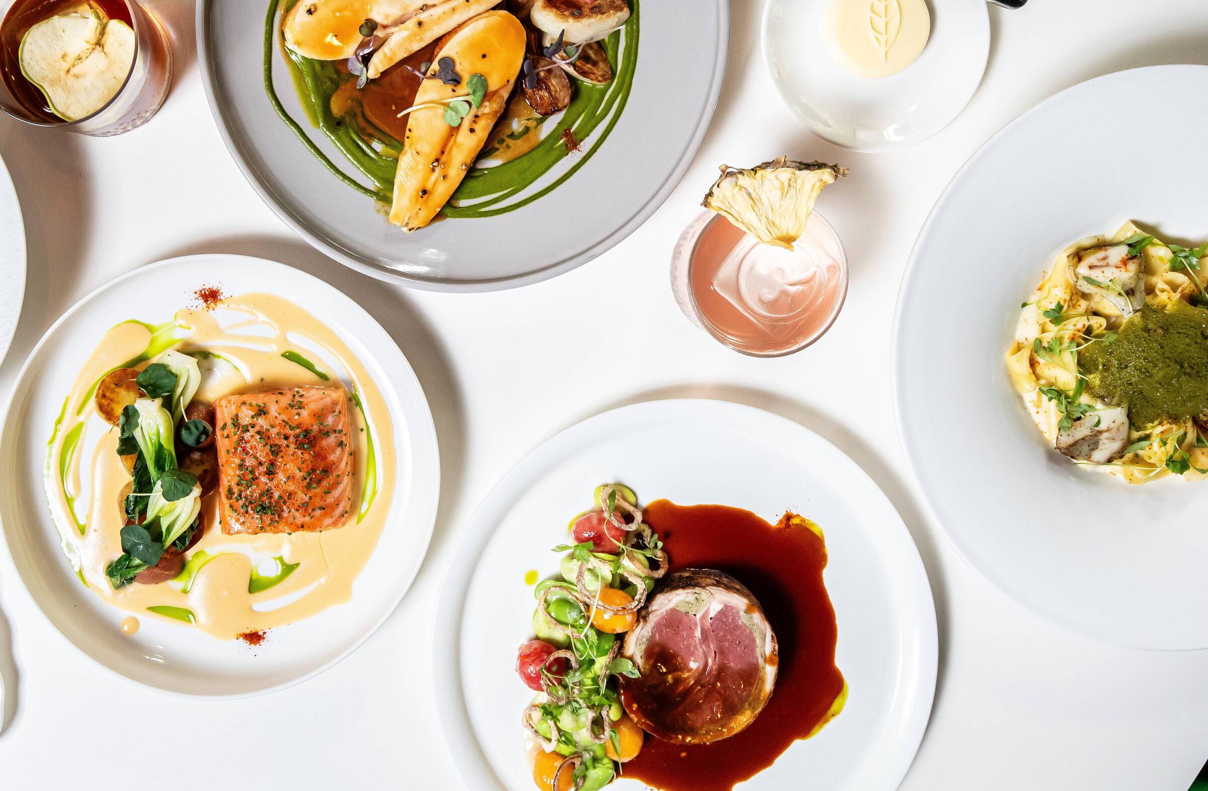An Evening at Le Jardinier