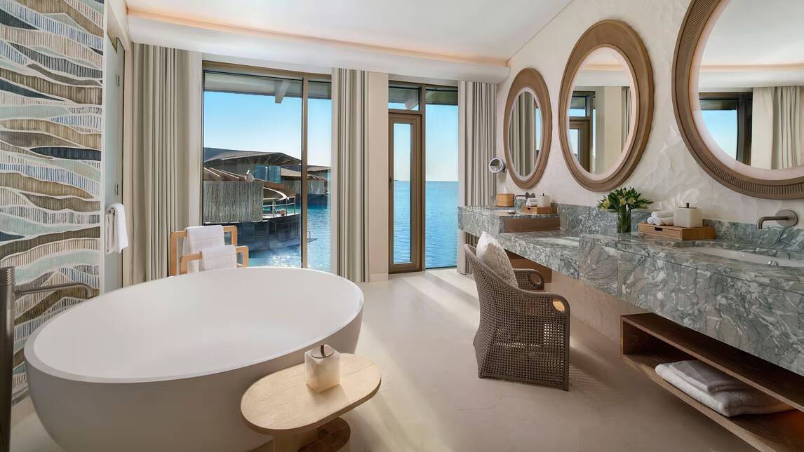 Coral Two Bedroom Villa Overwater View Private Pool