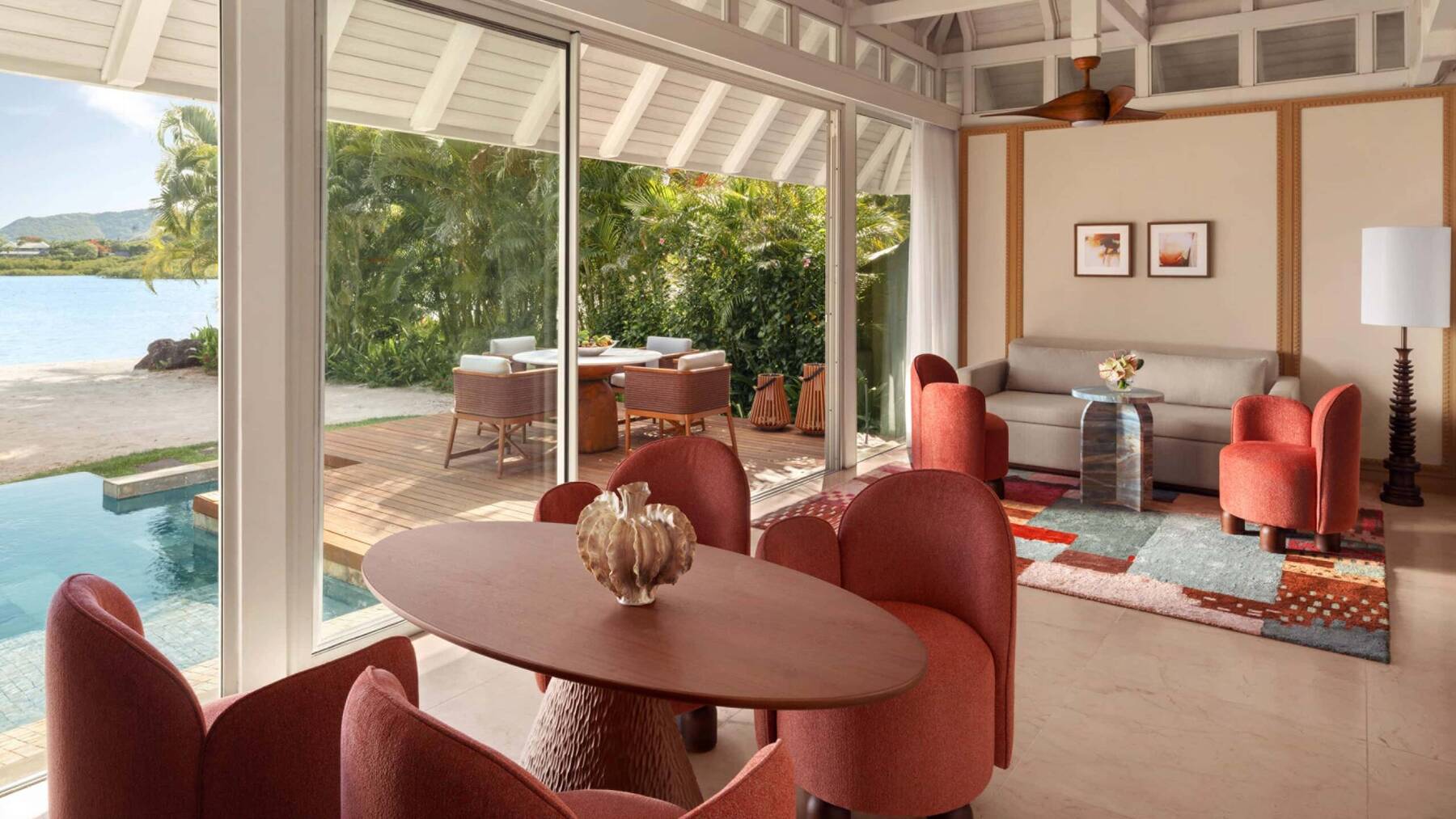 Premium Beach View Pool Villa King Bed