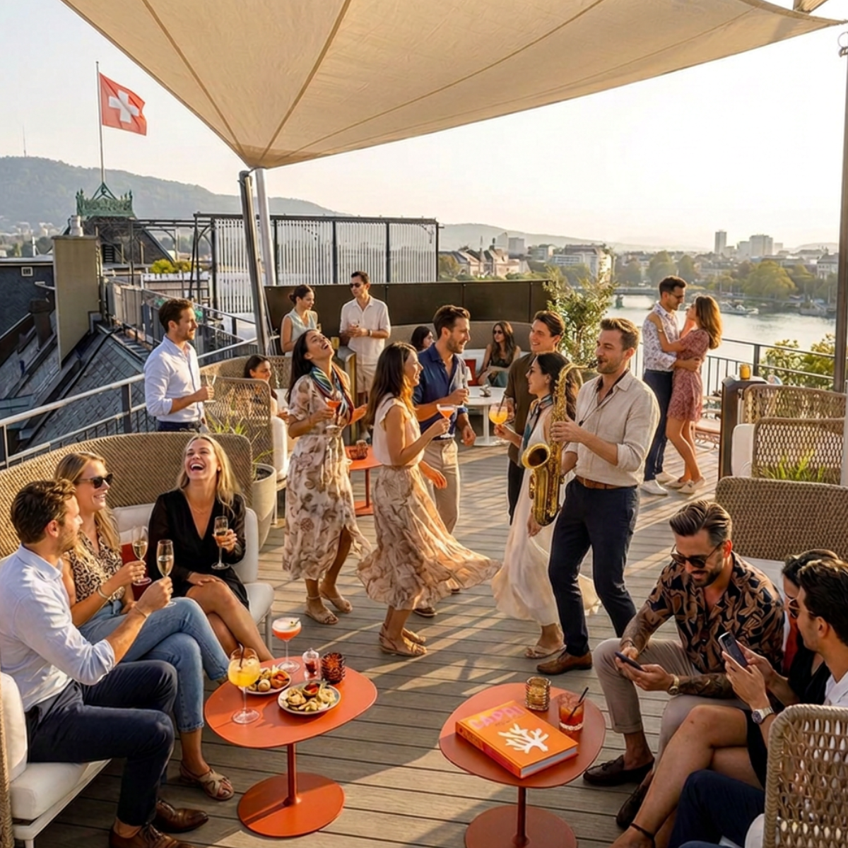 Rooftop Sumer Brunch Party