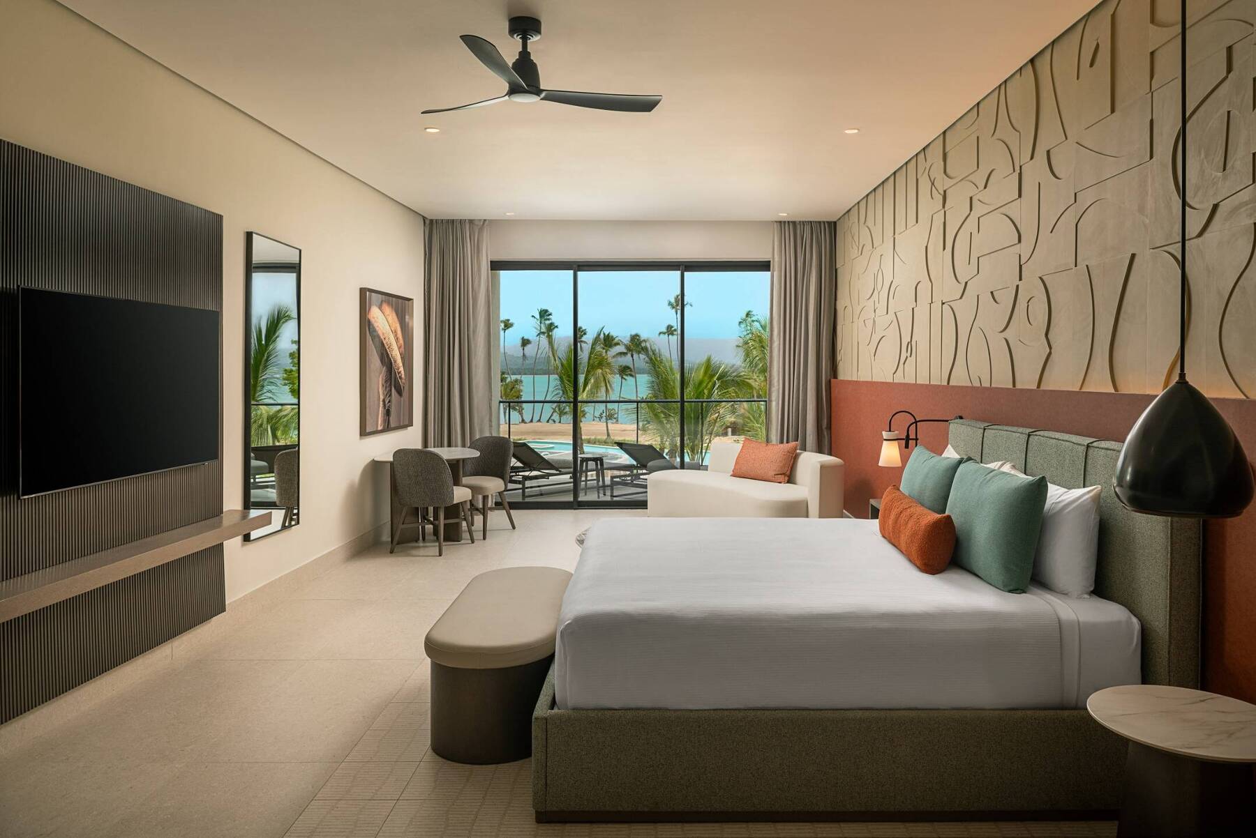 CLUB AZURE ONE BEDROOM MASTER SUITE OCEAN VIEW