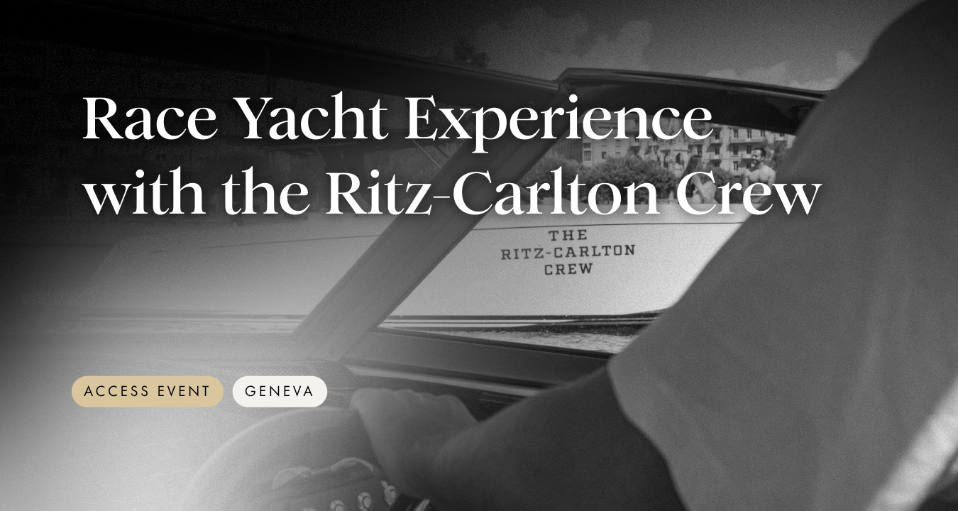 Race Yacht Experience with the Ritz-Carlton Crew