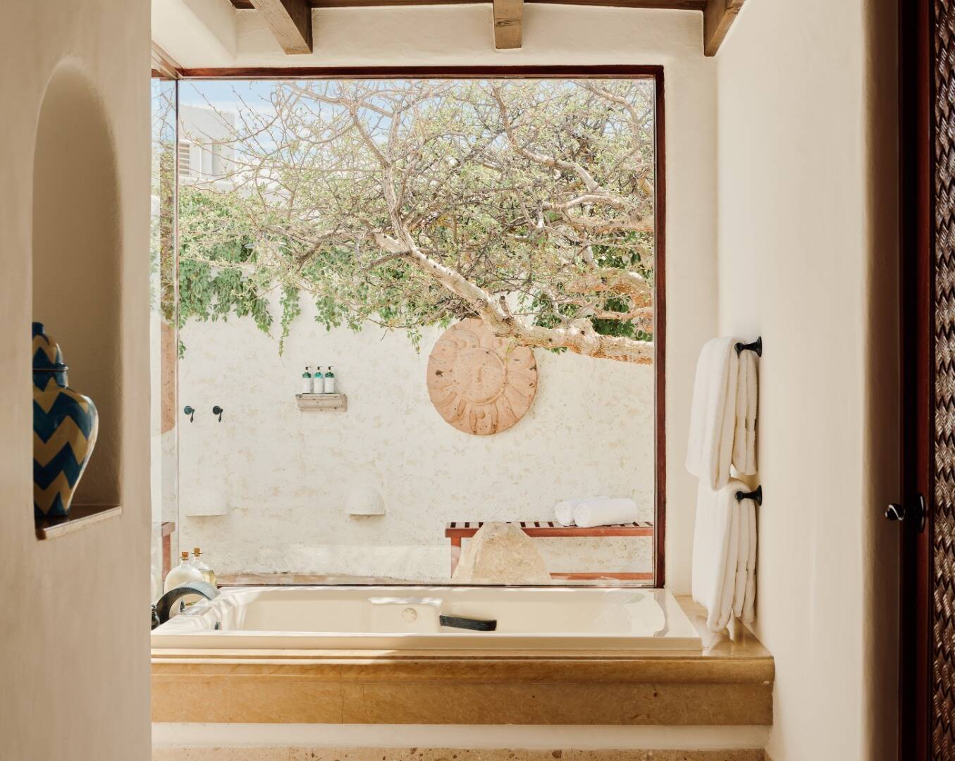 One Bedroom Oceanview Signature Villa Wellness Room 