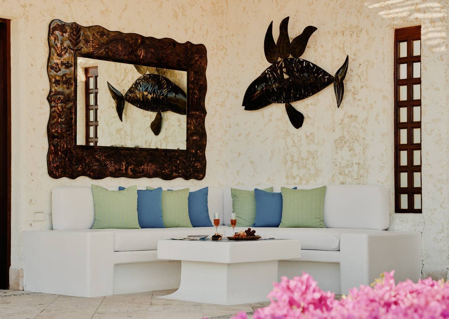 One Bedroom Oceanview Signature Villa Wellness Room 