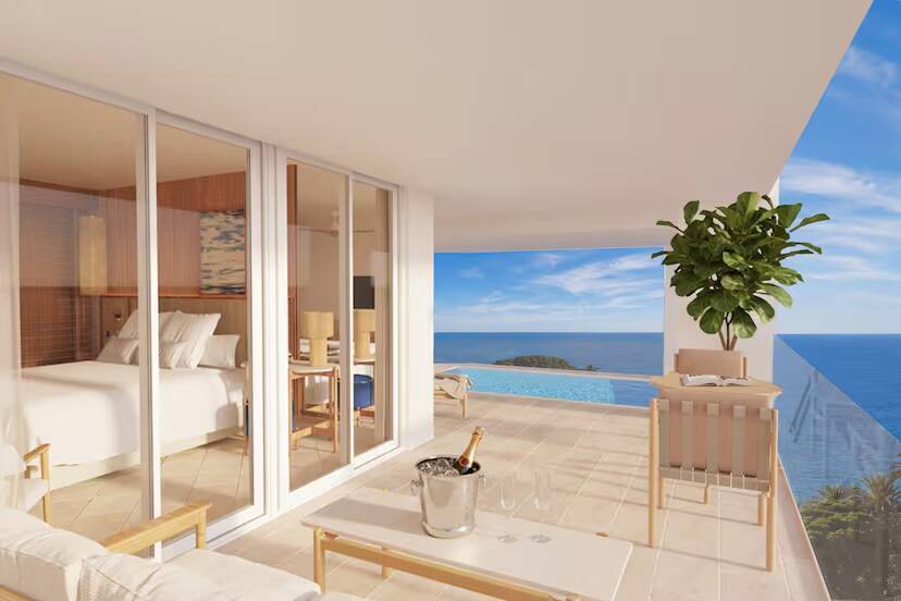 Master Suite with pool