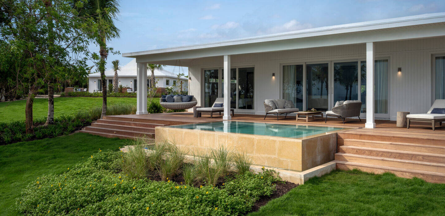 BEACHFRONT THREE BEDROOM PRIVATE POOL VILLA